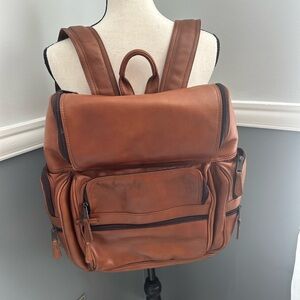 Latico Leathers Explorer Laptop Backpack in Natural